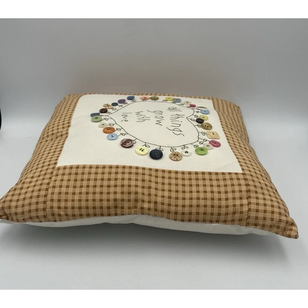 Handmade Decorative Pillow All Things Grow With Love 13